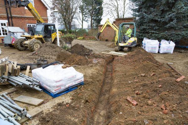 Cost of Drainage Ditch Digging in Huntsville
