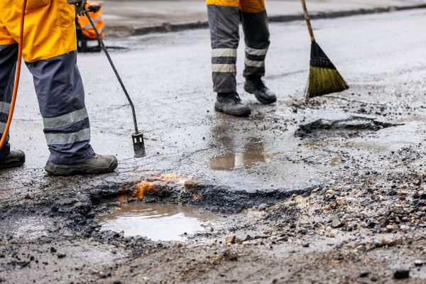 Gravel Pothole Repair in Huntsville